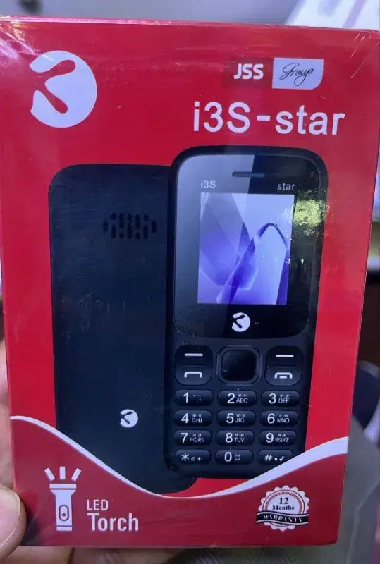 JSS Group i3S-star Dual SIM Feature Keypad Phone || 12 Months Warranty.