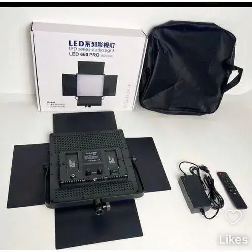 Led 660 Pro Studio Light Kit || Video Light Led 660 Pro.