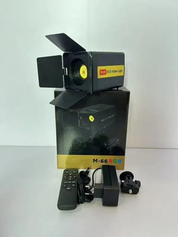 M-66 RGB Video Light || Useful For photography and video recording.