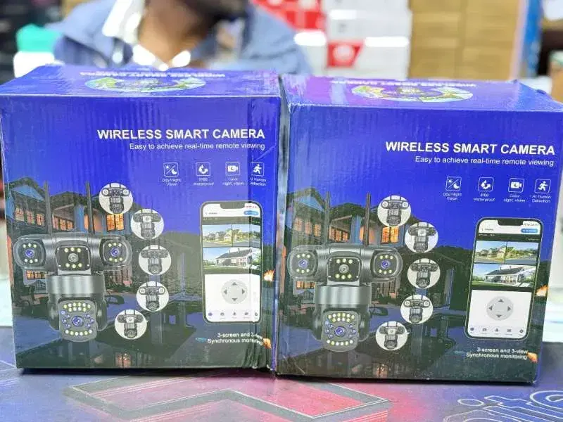 Wireless Smart CCTV Camera || Supports 3-screen and 3-view Synchronous Monitoring.