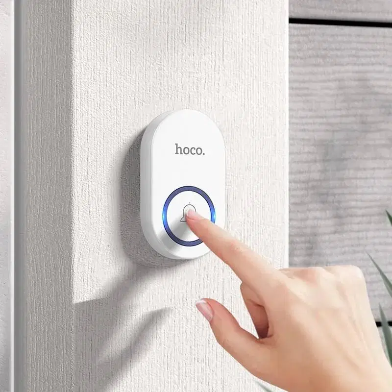 Hoco HI25 Wireless Doorbell | 60 Chimes | 150m Range.