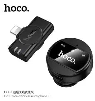 Hoco L21 Charm Wireless Microphone-Iphone.