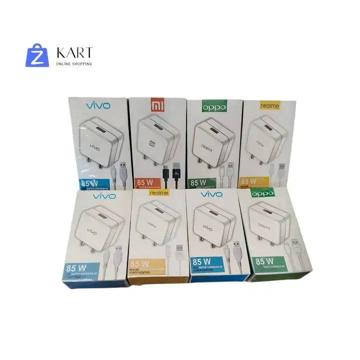 85W Power Adapter Super Fast Charger for fast Support Mobile True 80W Pd Charging Adapter Compatible for all Model Type C