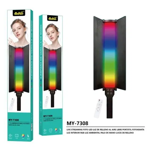 Baihuo MY-7308 RGB LED Video Light.