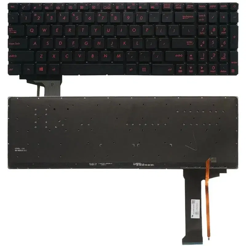 Laptop Keyboard for Asus GL552 || Laptop Internal Keyboard- Blacklight.