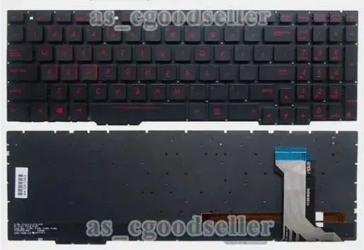 Laptop Keyboard for Asus Rog GL553VW || Laptop Internal Keyboard- Blacklight.