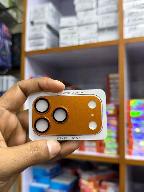 Metal Camera Tempered Glass for iPhone 17 Air Full Cover Cap Camera Lens Protector .