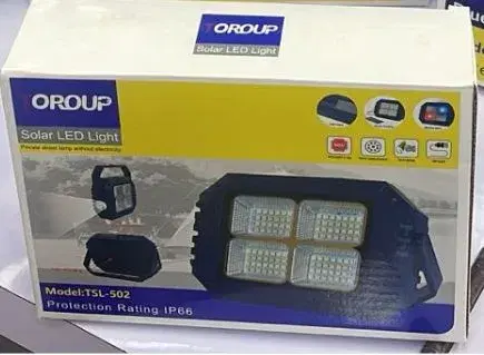 Oroup TSL-502 Solar LED Light || Portable and Rechargeable work light.