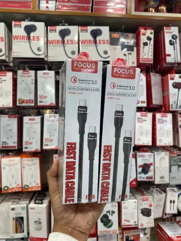 F25 ll Focus Qualcomm Quick Charge 3.0 Data Cable For USB-C To C.