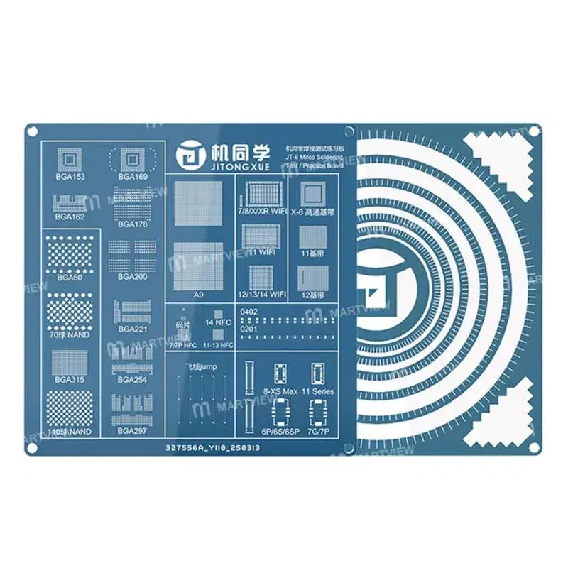 JTX JT-6 BGA Soldering Test Practice Board.