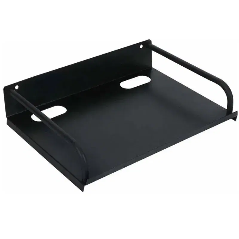 Super Quality Metal Wall Mount Space Saver Set Top Tv Box Tray, Mobile Charging Tray, Router Stand