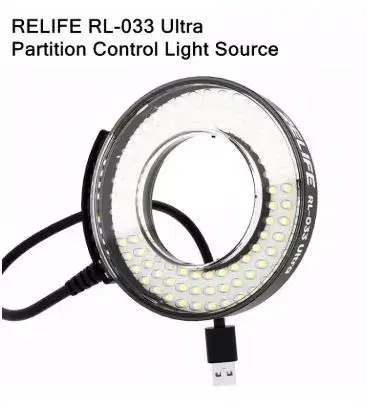 RELIFE RL-033 Ultra Microscope LED Ring Light.