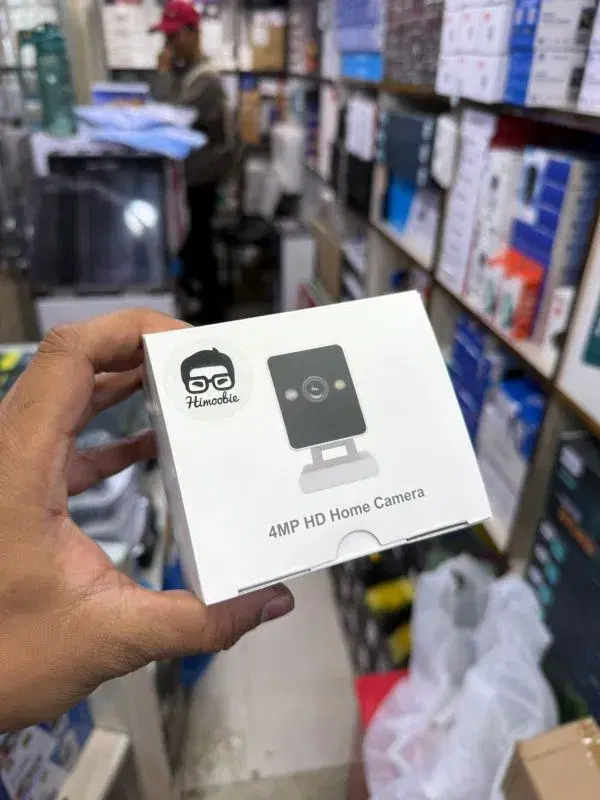 Himoobie 4MP HD Home Camera||Nano cube 12, 4 MP CCTV Camera || 1 year warranty.