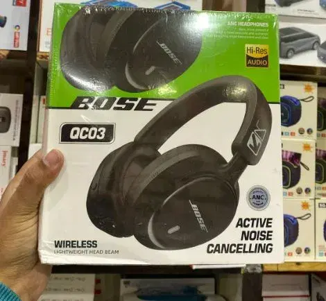 Bose QC03 ANC Wireless Headphones.