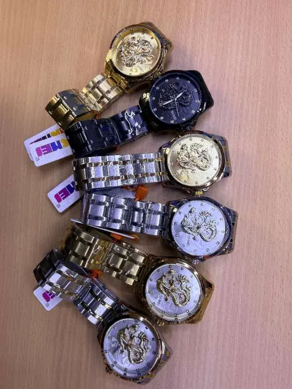 SKMEI Dragon Quartz Luxury Wristwatch For Men.
