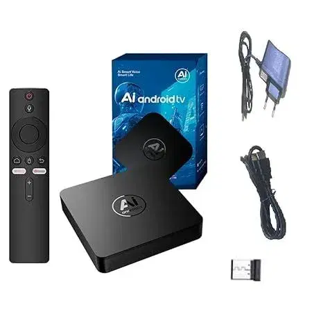 Ai Tv Box i96 Am Logic 8gb Ram 128gb Storage,Android 14, 4k 8k Supported Resolution,Quad Core Processor, Set Top Box with Air Mouse.