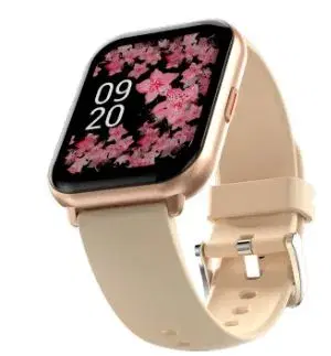 HiFuture Fit ZONE2 Smartwatch | 1.96 Inch IPS Display | IP68 Water Resistant | Wireless Calling | Health Monitoring.