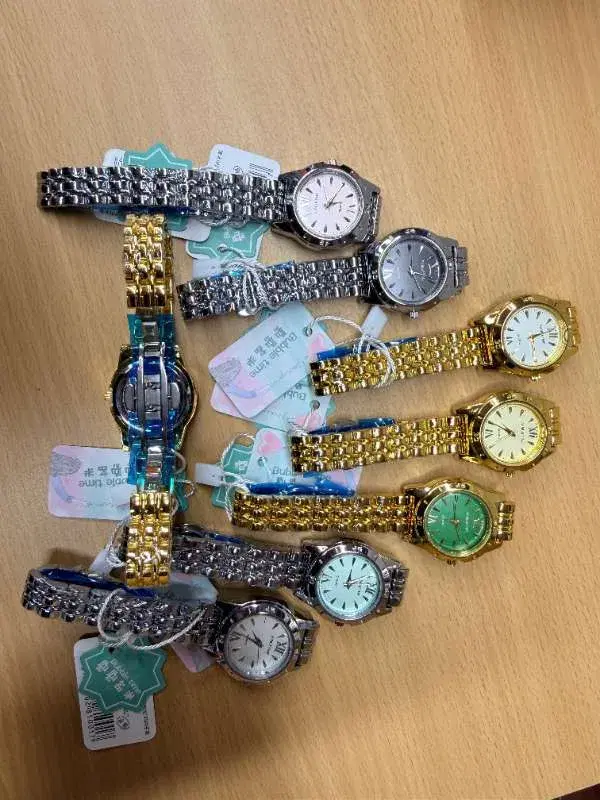 Bubble Time Stainless Steel Watches For Women.