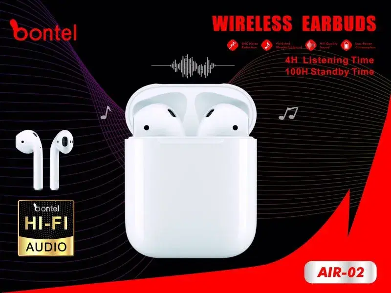 Bontel AIR-02 wireless Earbuds.