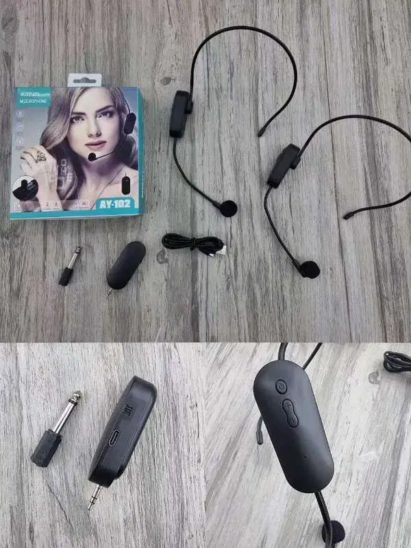 AY-102 Headwear Wireless Microphone .