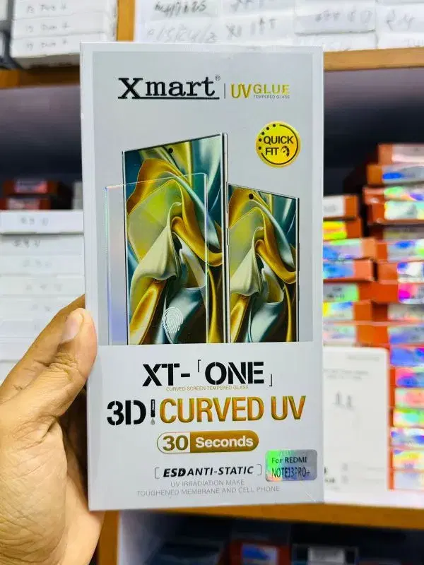 Xmart UV Glue Tampered Glass|| 3D Curved Glass.