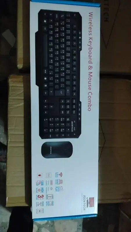 Jeentech Wireless Keyboard And Mouse Combo.