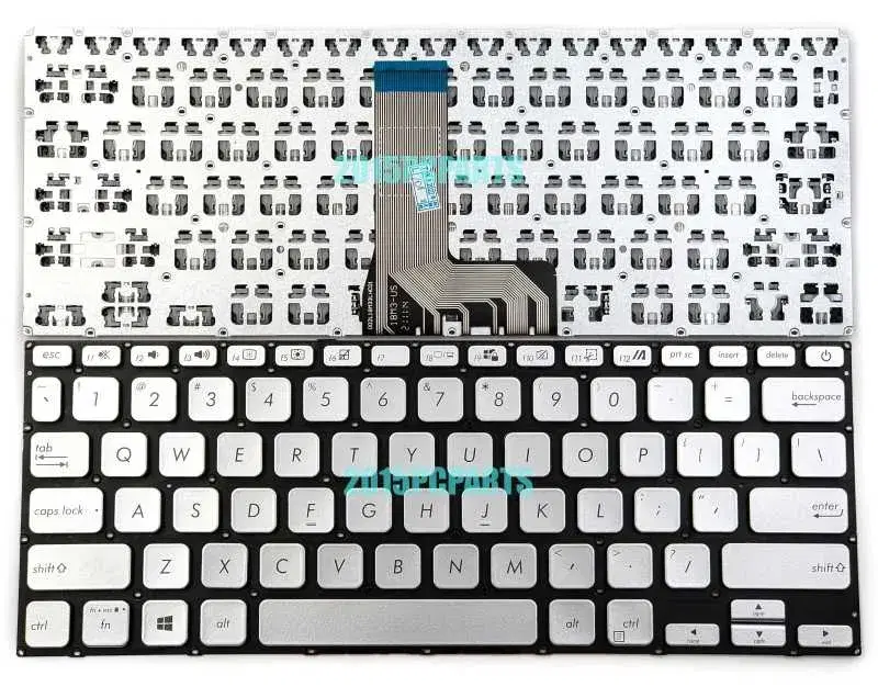 Laptop Keyboard for Asus VivoBook 14 X409-Silver || Laptop Internal Keyboard.