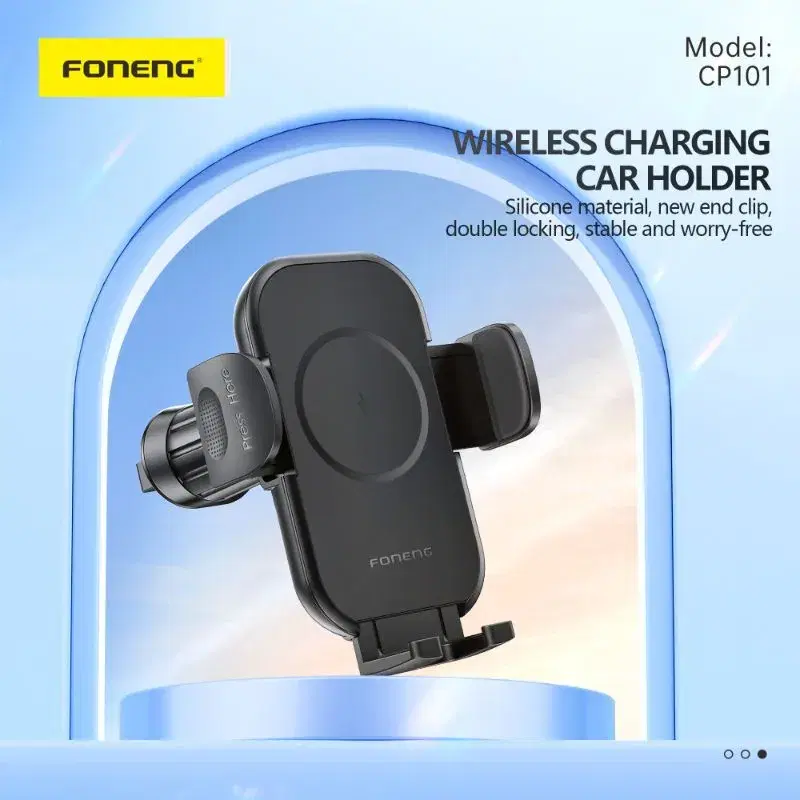 Foneng CP101 Wireless Charging Car Phone Holder.