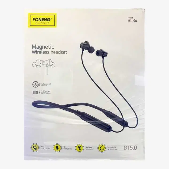 Foneng BL34 Neckband Bluetooth Earphone.