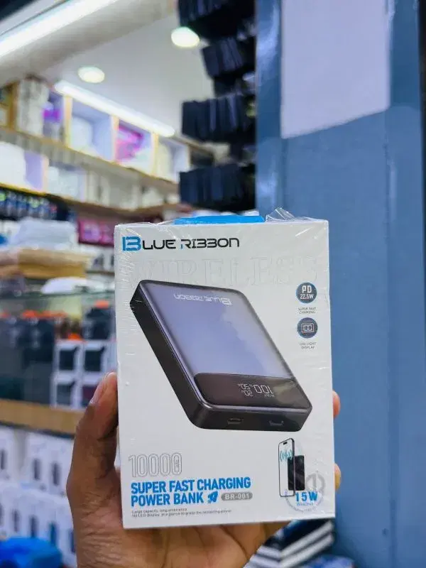 Blue Ribbon BR-001 10000mAh ,15W power bank.
