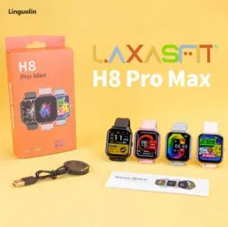 Linguolin H8 Pro Max Smart Watch.