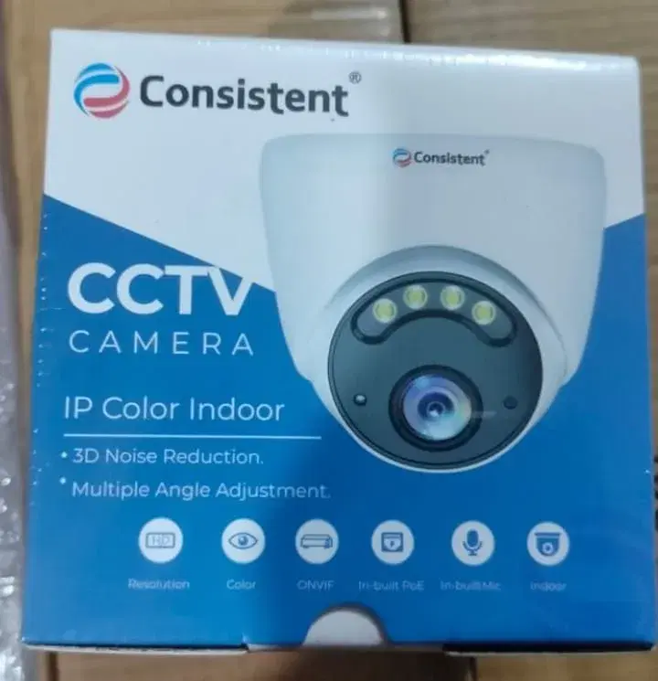 Consistent Eagle Series 4MP IP Indoor & Outdoor Dome Camera.