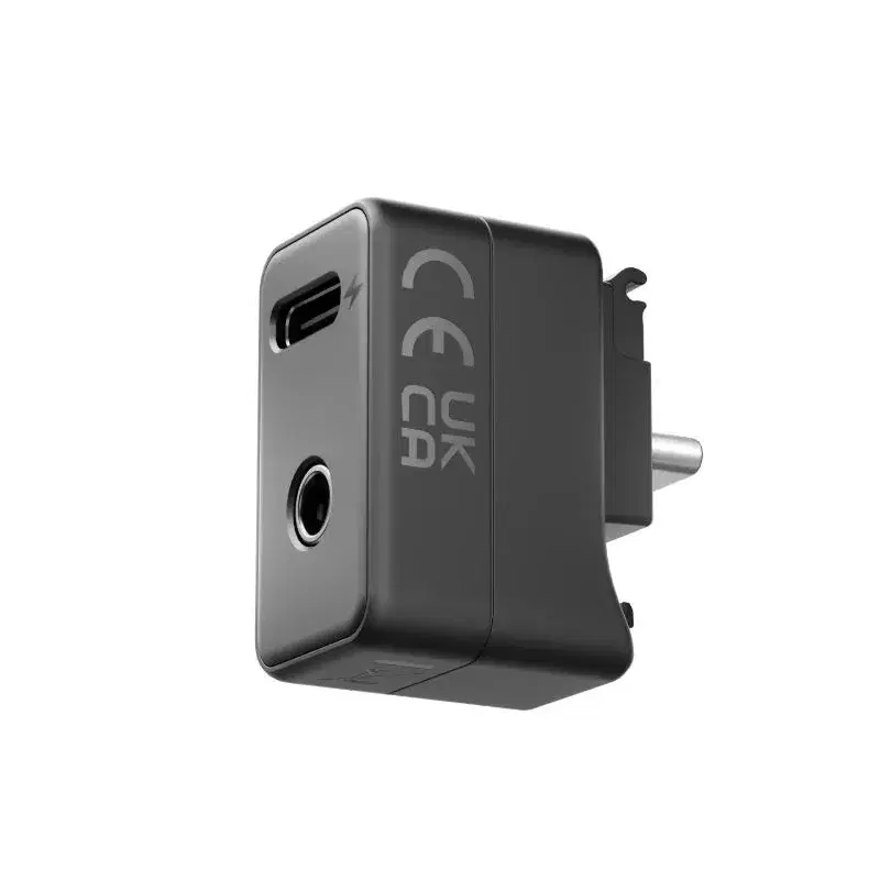 Insta360 X5 Mic Adapter || Seamless Audio Integration for Professional-Grade Sound.