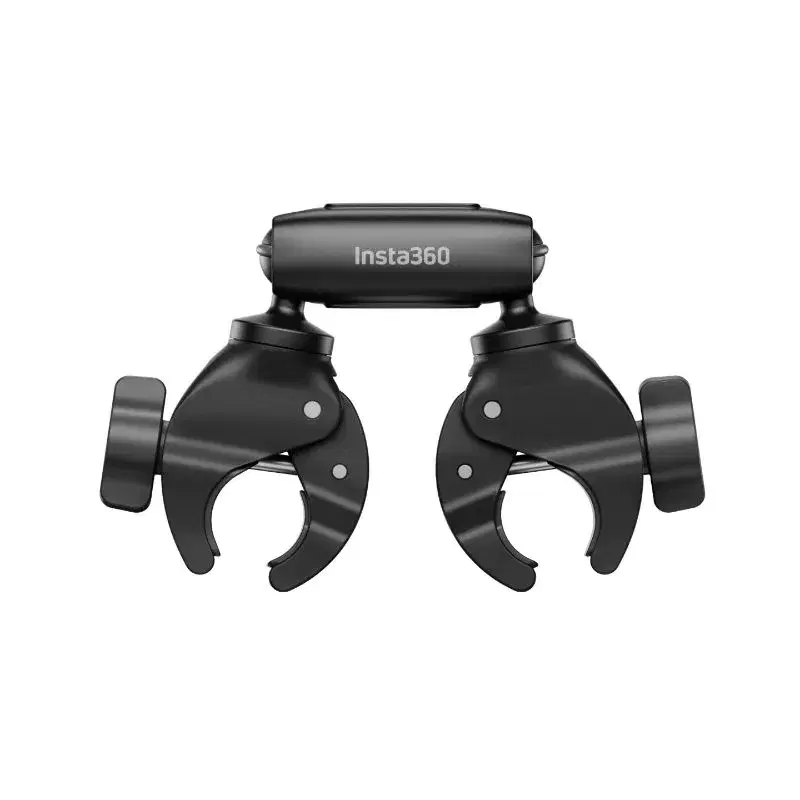 Insta360 Motorcycle Selfie Stick Support Clamp|| Stable, Secure, and Built for Dynamic Riding Shots.
