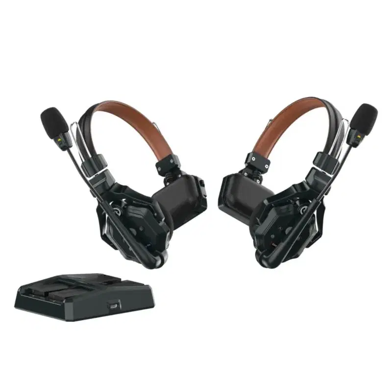 Hollyland Solidcom C1 Pro-2S Dual-Headset Wireless Intercom System with ENC.
