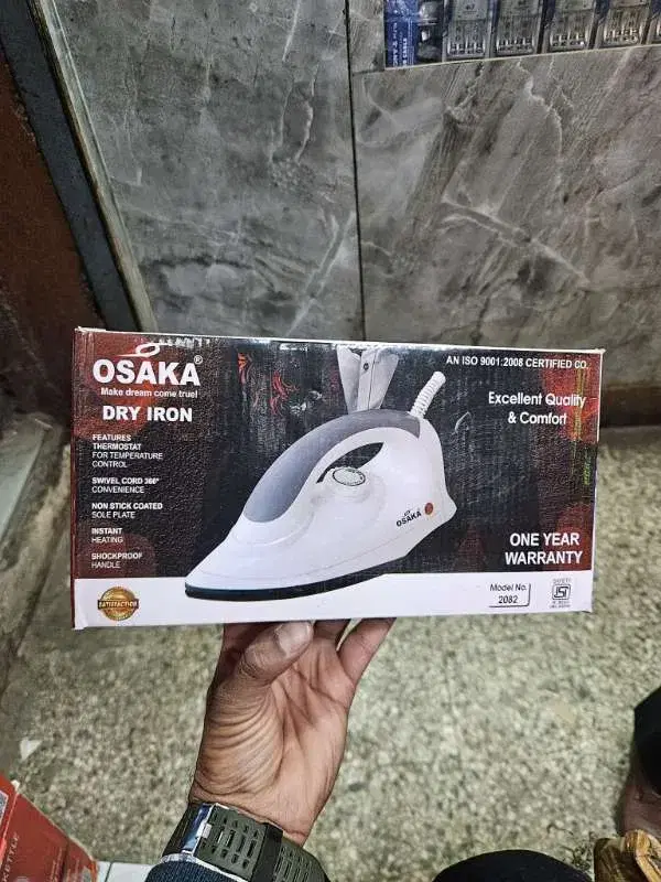 New Design Osaka Dry Iron 1000 W