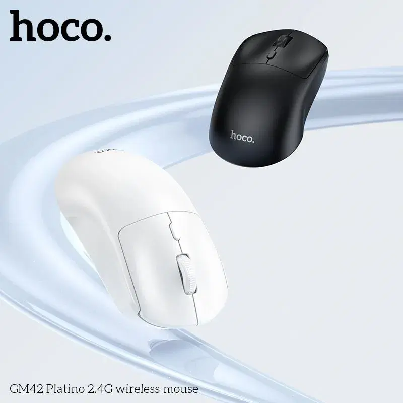 HOCO GM42 Platino 2.4G Wireless Mouse.