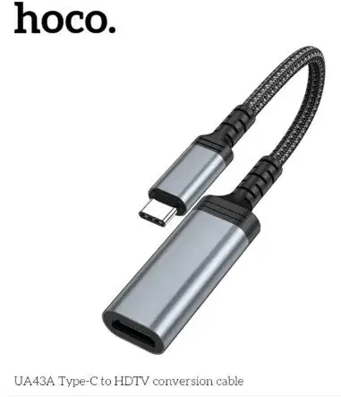 Hoco UA43A Type-C to HDTV Conversion cable.