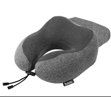 Hoco HX70 Slow Rebound Memory Foam U-Shaped Pillow: A convenient travel neck pillow.