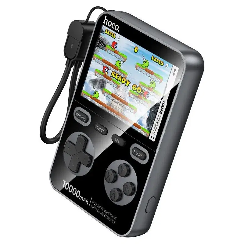 Hoco Q47 Shine Power bank PD20W 10000mAh with game console.