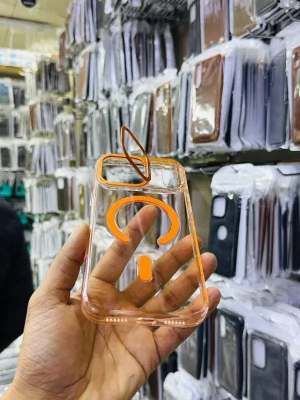 Iphone 17 Pro Max Premium Quality Cover With Built-in Camera Stand.