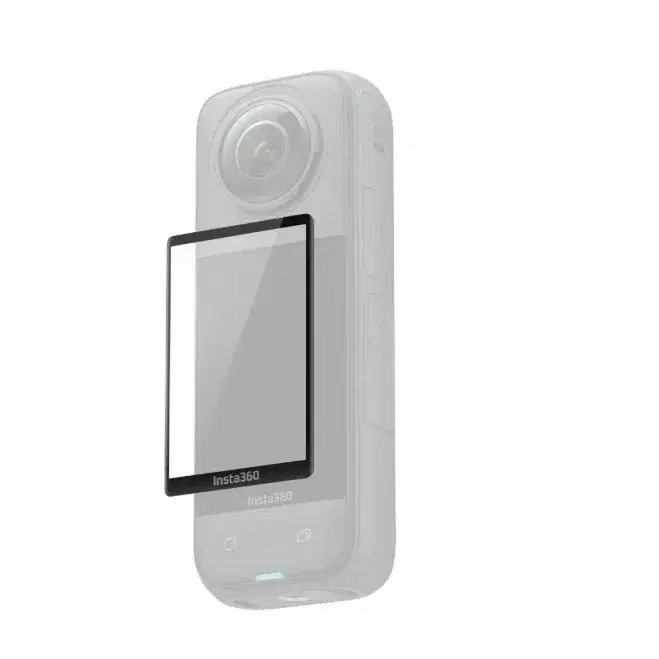 Insta360 X4 Screen Protector – Curved Tempered Glass for Full Coverage.