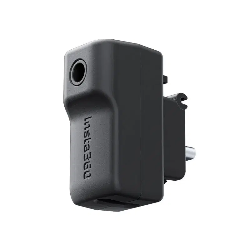 Insta360 X4 Mic Adapter – Professional Audio, Seamless 360° Capture.