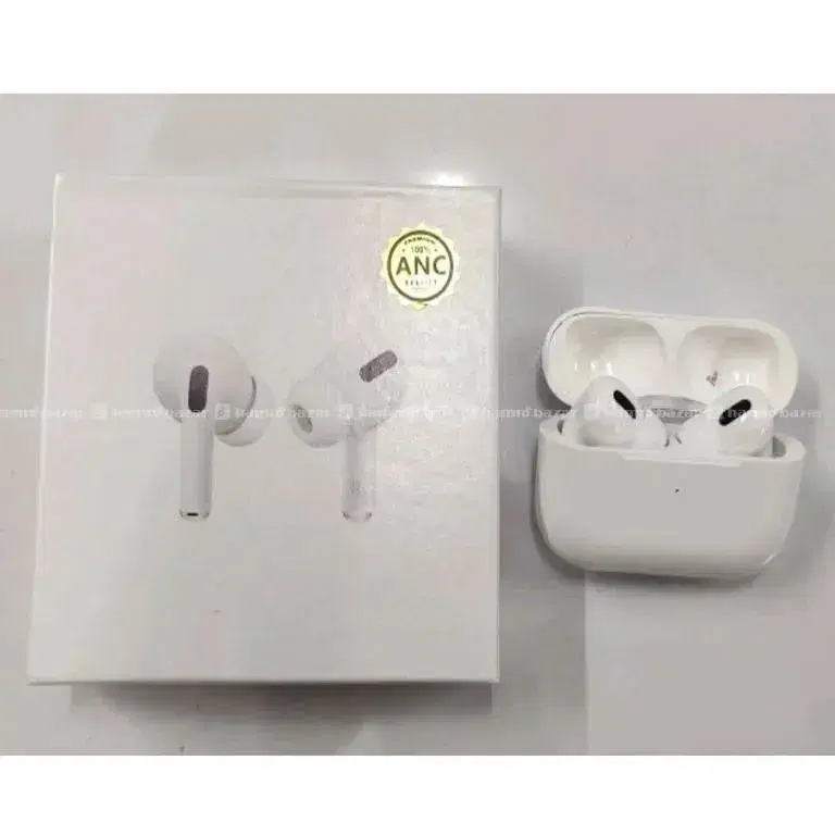 ANC Black/ White Earbuds