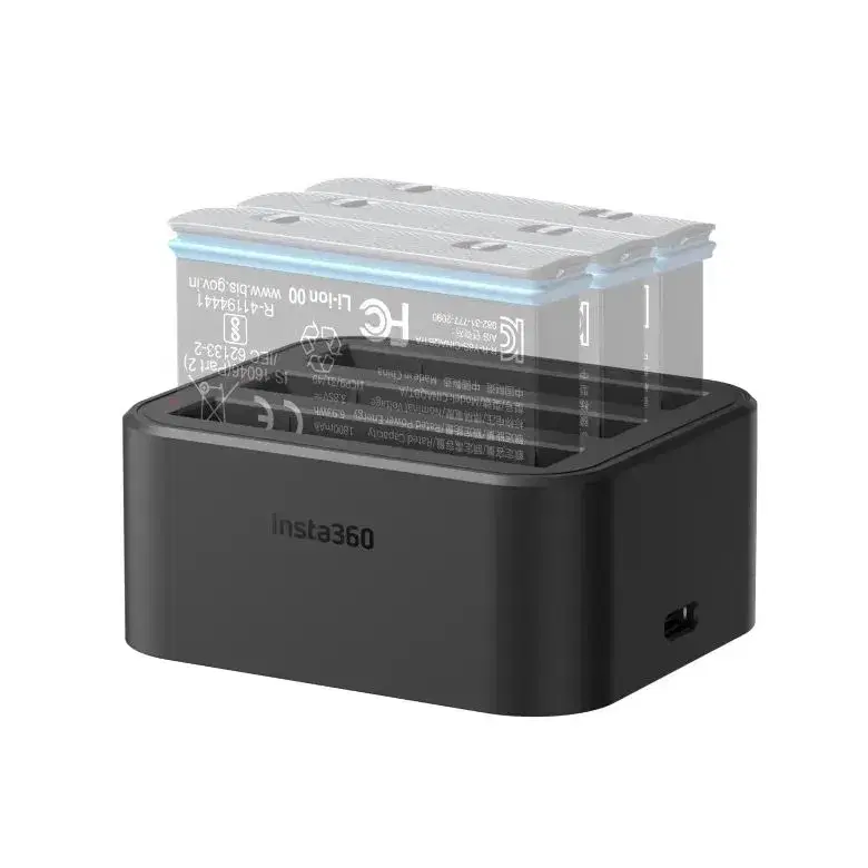 Insta360 X3 Fast Charge Hub – Power Up Efficiently.