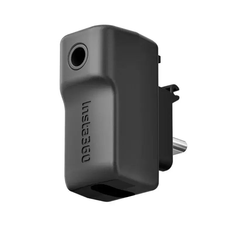 Insta360 X3 Mic Adapter – Pro Audio, Seamless Design.
