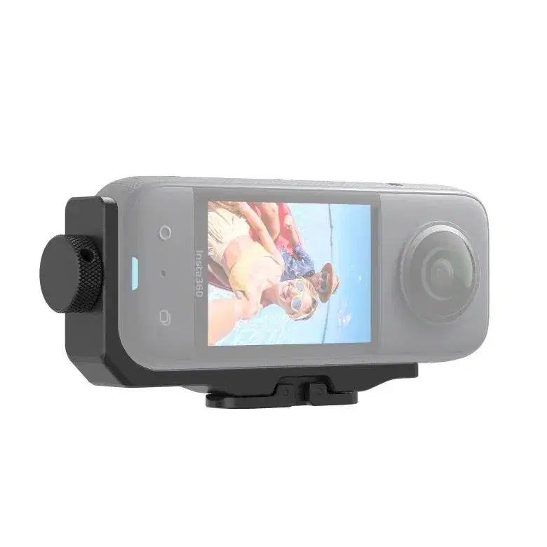 Insta360 X3 Horizontal Action Mount – Stable, Versatile Shooting.