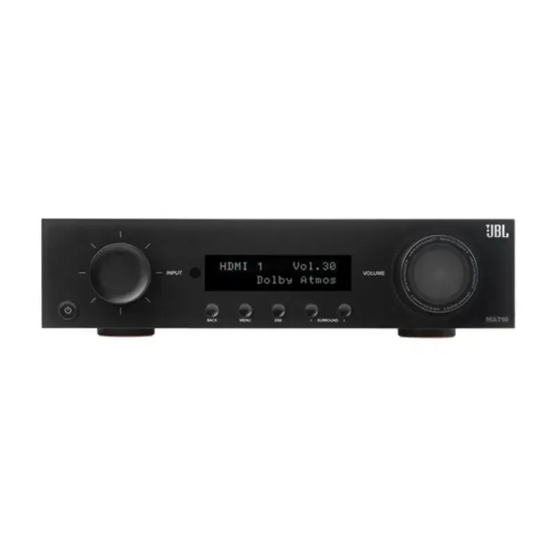 JBL MA710 7.2-Channel 8K AV Receiver with Immersive Surround Sound.