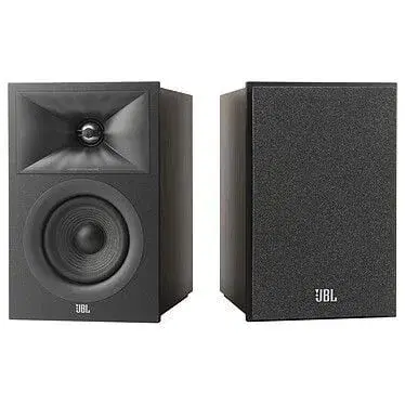 JBL Stage2 240B Compact Bookshelf Speakers with Powerful Performance.