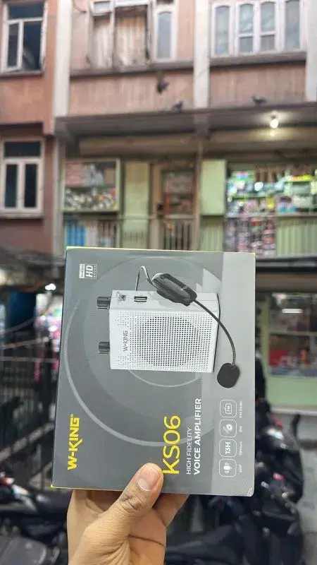 W-KING KS06 Wireless Teacher's Mic High Fidelity Voice Amplifier Headphone Speaker
